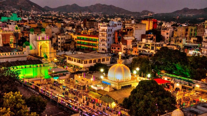 Ajmer Sharif Dargah holy Sufi shrine taxi service